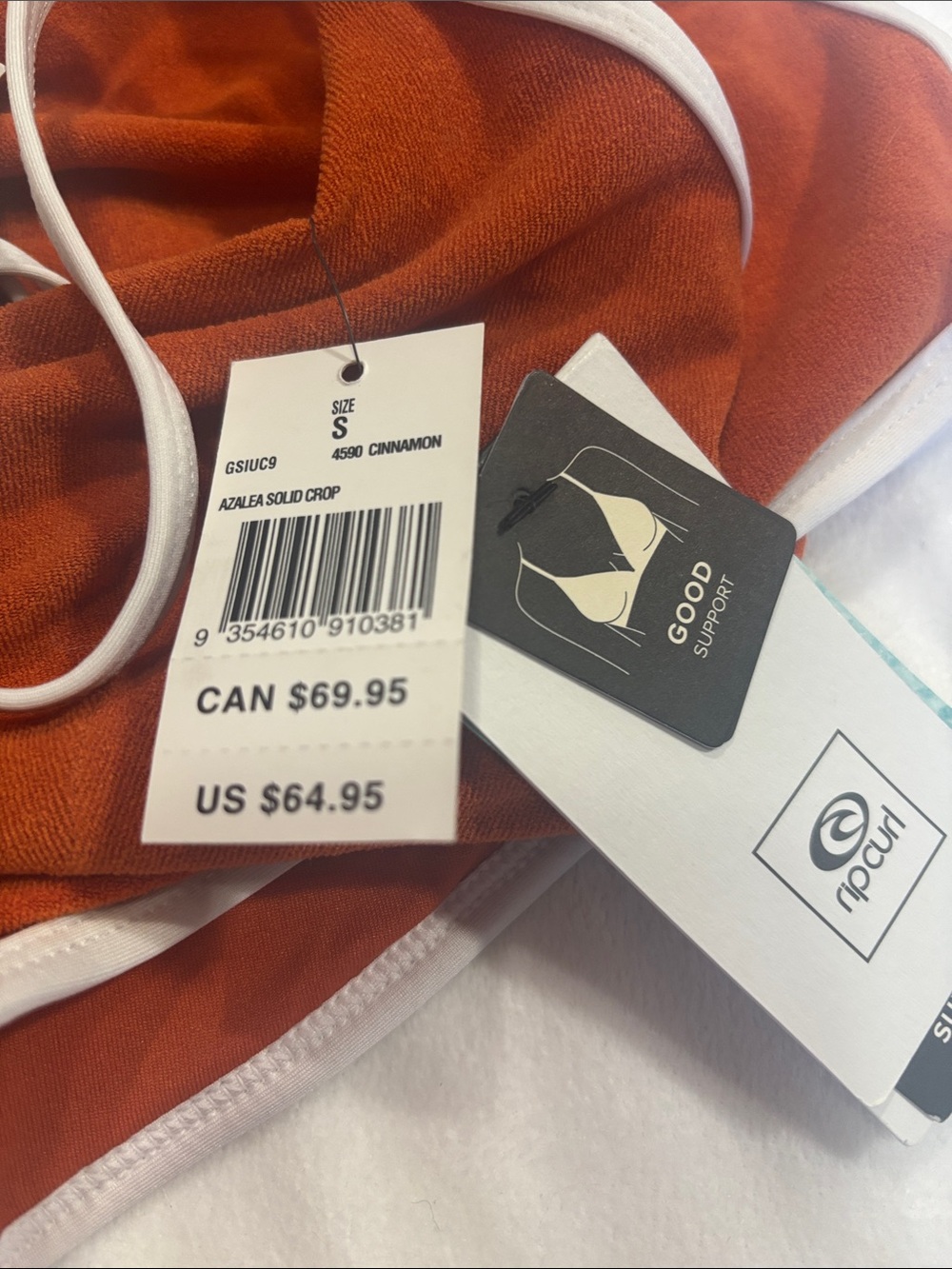 Ripcurl Azalea cinnamon Suit Swim Set - Picture 8 of 8